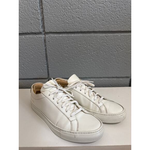 Womens Common Projects Original Achilles Low-Top Sneakers in White Leather sz 39 - Picture 1 of 6